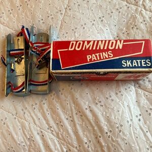 Brand new dominion skates in the box. Just opened the box now
